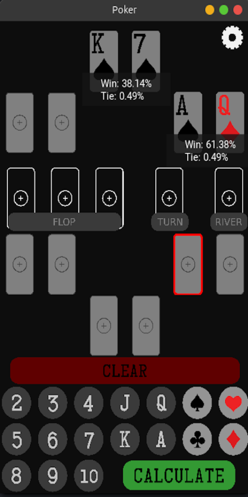Poker Calculator App